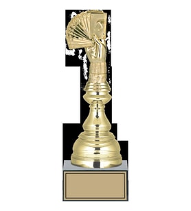 ODAK KUPA - Figürlü Kupalar - Briç Figürlü Kupalar FG-023 B - 29 cm