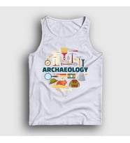 Presmono Unisex Beyaz Archeology Hediye Arkeolog Arkeoloji Atlet 541463tt (Beyaz)