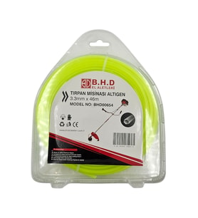 Fixonic B.H.D BHD00654 3.3mm 46m Altıgen Tırpan Misina (Sarı)
