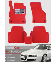 ALFA ROMEO 159 (2005-2011) Uyumlu EVA Paspas Tam Set–Araca Özel,Kolay Montaj,Su Geçirmez