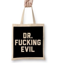 Dr Fucking Evil Bez Çanta Uzun Saplı