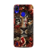 Reeder P13 Blue Plus Kılıf Desenli Silikon Güzel Kılıf Flowers Baby Tiger 1336