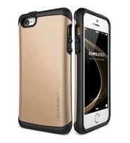 VRS iPhone 5SE ile Uyumlu Hard Drop Kılıf Shine Gold