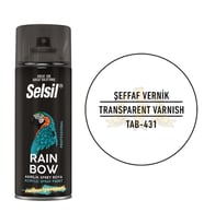 Selsil Rainbow Akrilik Sprey ŞEFFAF PARLAK VERNİK 400 ml.