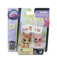Littlest Pet Shop Miniş Ve Yavrusu Daphıne Deerheart,Fauna Deerheart Minişler Pet Shop Orijinal Mini