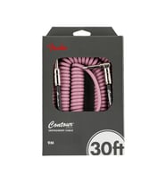 FENDER 0990573046 Contour Serisi Coil Spiral Enstrüman Kablosu (9m) Sherwood Green, Klasik Sarmal Tasarım, Esnek ve Dayanıklı Dış Yapı