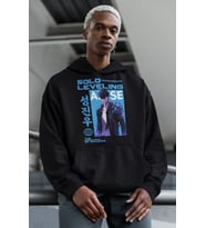 Solo Leveling Arise Baskılı Unisex Oversize Anime Hoodie
