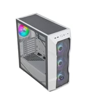 Td500V2-Wgnn-Stu-Cm Masterbox Td500 V2 Beyaz Argb Tempered Glass Kristal Mesh Ön Panelli Midtower Kasa