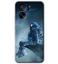 Xiaomi Mi 13T Pro Kılıf HD Desen Baskılı Arka Kapak - Astronot Yalnızlığı