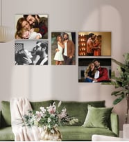 Kişiye Özel Resimli 5li Kolaj Mdf Tablo Seti