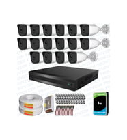 Provzen RV HiLook 16 Kameralı Full HD Geniş Açı Güvenlik Kamerası