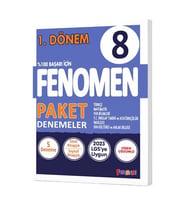 Gama Yayınları 8. Sınıf Tüm Dersler 1. Dönem 5'li Paket Deneme