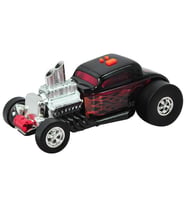 Road Rippers Rock Roller Hotrodsesli Titreşimli Klasik Araç Siyah
