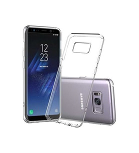 Samsung Galaxy S8 Uyumlu Kılıf Zore Süper Silikon Kapak (Renksiz)