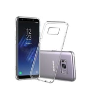 Samsung Galaxy S8 Uyumlu Kılıf Zore Süper Silikon Kapak (Renksiz)