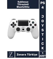 4 Kablosuz Bluetooth Titreşimli PS 4/PC Uyumlu Playstation 4 Wireless Joystick Oyun Kolu