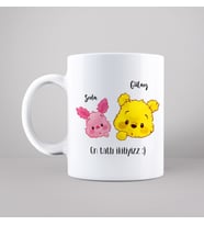 Winnie The Pooh Tasarımlı Kupa Kişiye Özel
