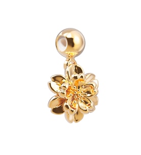 Chocli 18 Ayar Altın Kaplama Charm -  Cherry Blossom