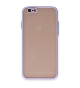 Apple İphone 6 Kılıf Montreal Silikon Kapak - Mor