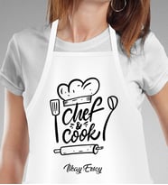 Kişiye Özel En İyi Chef- Aşçı Mutfak Önlüğü