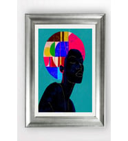 GÜMÜŞ ÇERÇEVELİ TABLO A605