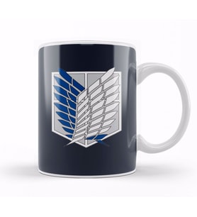 Attack On Titan Military Scouting Legion   Classic Attack On Titan Kupa Bardak Porselen
