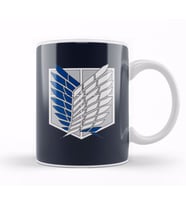 Attack On Titan Military Scouting Legion   Classic Attack On Titan Kupa Bardak Porselen
