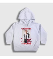 Presmono Unisex Çocuk Beyaz Cherry Bomb K-Pop Nct 127 Kapüşonlu Sweatshirt 275438tt