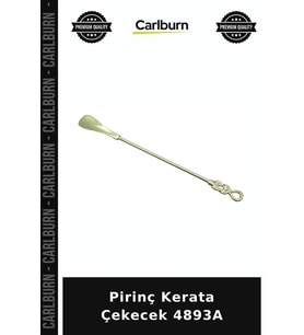 Özel Üretim Aksesuar Klasik Pirinç Kerata Çekecek 4893A