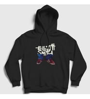 Presmono Unisex Siyah Son Of Sam Shoes Elliott Smith Kapüşonlu Sweatshirt 461680tt