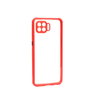 Oppo Reno 4 Lite Uyumlu Kılıf Zore Kaff Kapak (Kırmızı)