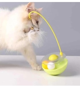 Kedi Nanesi Yalama Toplu Hacı Yatmaz Tüylü İnteraktif Kedi Oyuncağı