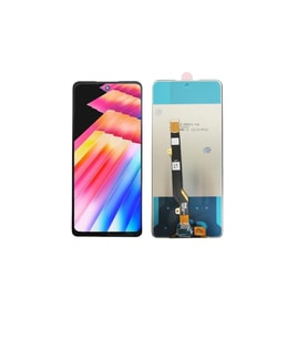 Infinix Hot 30 ile Uyumlu Lcd Ekran Dokunmatik X6831 (Siyah)