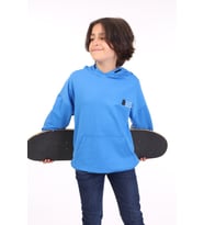 Toontoy Erkek Çocuk Baskılı Sweatshirt (Saks)