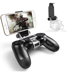 PS4 DualShock 4 Uyumlu Telefon Tutucu Klips Ayarlanabilir Gamepad Standı