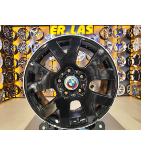 4 Adet BMW ORIJINAL 7*16 5*120 ET37 72.6 BLACK JANT REVİZE EDİLMİŞ (Takım)