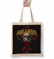 Guns n Roses Bez Çanta Uzun Saplı
