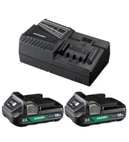 Hikoki UC18YFSLWFZ 18V/2.0Ah Akü Ve Şarj Cihazı Kiti (Yeşil)