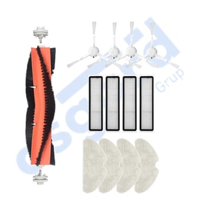 Dreame D10S, D10S PRO, D9 MAX GEN2 Uyumlu 1 Ana Fırça 4 Yan Fırça 4 Filtre 4 Mop PKT-iasgf0000168