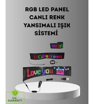 Akıllı LED Matrix Panel – USB Bağlantılı Kaydırmalı Yazı ve Animasyon Desteği