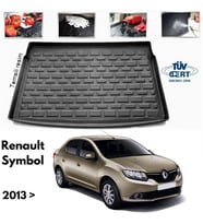 Renault Clio Symbol Bagaj Havuzu Paspası 2013 Sonrası
