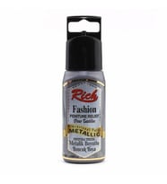 Rich Boyutlu Boncuk Boya 60 ml. 948 METALİK FÜME 
