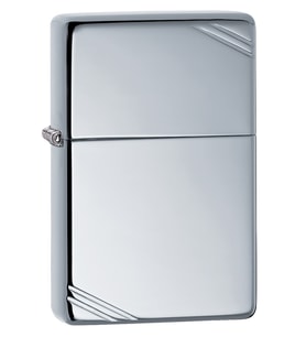 Zippo Çakmak Vintage High Polish Chrome 260-000243