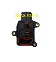 RKS Spontini 110 Gaz Kelebek Sensörü (TPS Sensörü) Eski Model 3 Vidalı - ARASMOTO (Siyah)