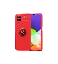 Samsung Galaxy M32 Uyumlu Kılıf Zore Ravel Silikon Kapak (Kırmızı)