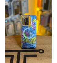 Redmi Note 13 Uyumlu Renkli İllüstrasyon Özel Tasarım Silikon Kılıf (Çok Renkli)
