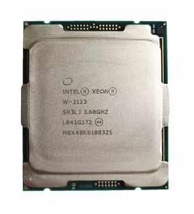 Intel Cpu Xeon W-2123 3.6 Ghz 8M 20665P Tray