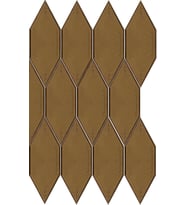 Armada Çini 05X15 Cm Düz Yaprak Bronz Seramik