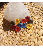 El Yapımı Amigurumi Teknik Örgü Çocuk Tokası /2 Adet (Çok Renkli)