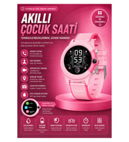 Çocuklar için GPS ve görüntülü arama özellikli akıllı saat